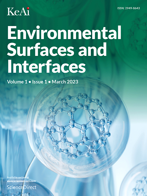 Go to journal home page - Environmental Surfaces and Interfaces
